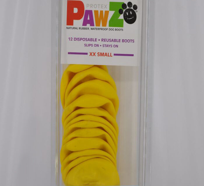 12 darabos citrom vízálló gumi kutyacipő szett 1
