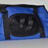 Kék mosható vászon kutyahordozó táska 3