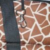 Zsiráf mintás mosható kutyahordozó táska 3