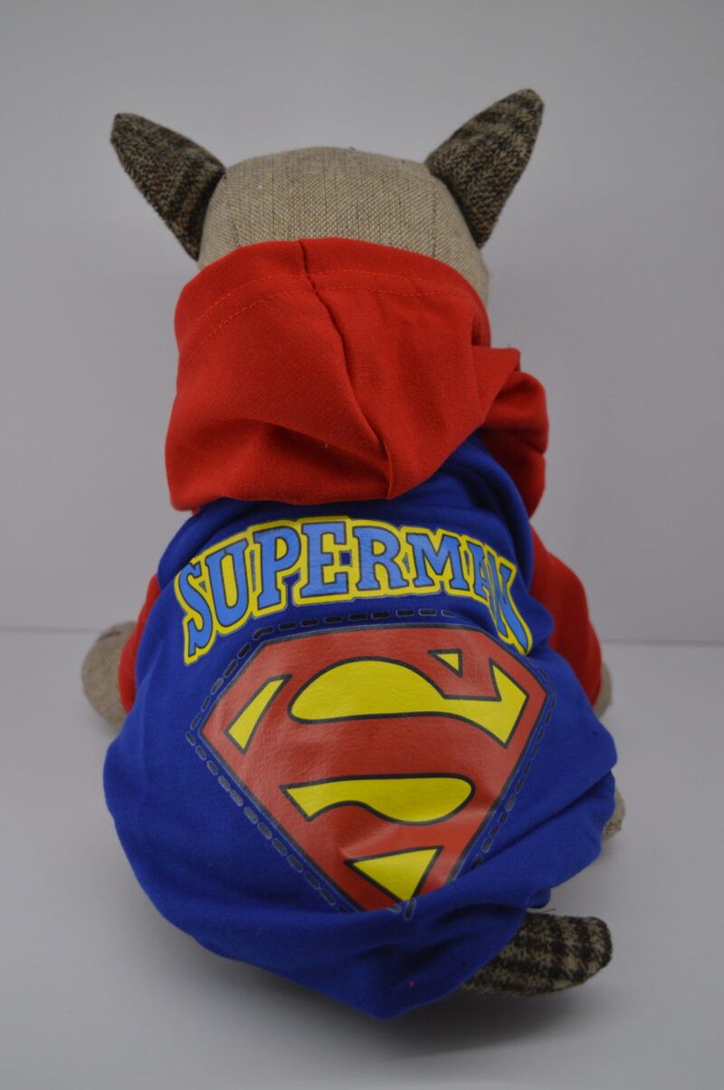 Kapucnis superman kutyaruha pulcsi 1